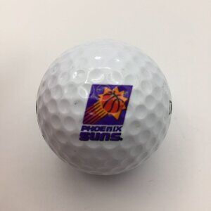 Spalding 2 White Golf Ball NBA Phoenix Suns Basketball Team Purple Orange